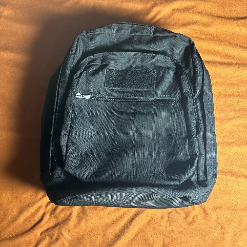 Black Multi-compartment Backpack Military Grade 17x19in